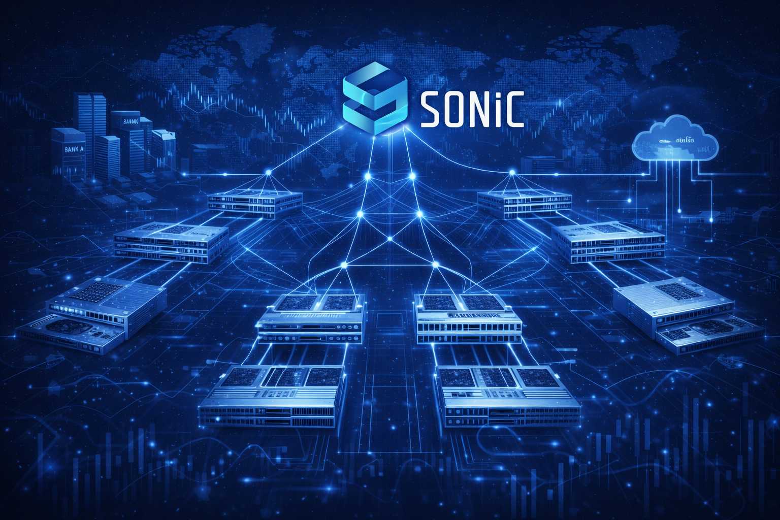 Fintech data centre — multi-vendor SONiC networking deployment